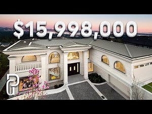 Touring a MEGA Mansion with Insane Views in Canada! - House Tour