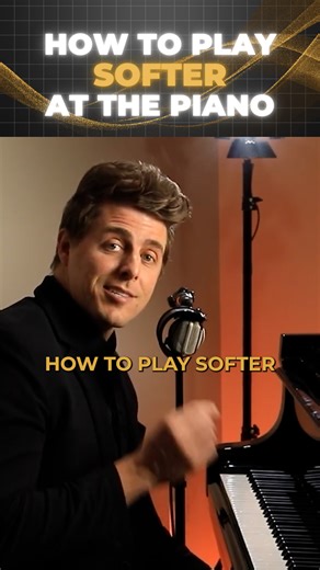 Josh Wright on Instagram: "⭐️ How To Play SOFTER At The Piano...My Top Tips For Success 👉 Do you ever feel like playing softer at the piano is substantially more difficult than playing loudly? You’re not alone. In this video, I'll walk you through simple, practical ways to control your sound, improve dynamics, and create a more beautiful tone. If you’ve struggled with sounding vertical, creating harsh tone, or feeling out of control when playing quietly, this lesson is for you. 🎵 We’ll dive in