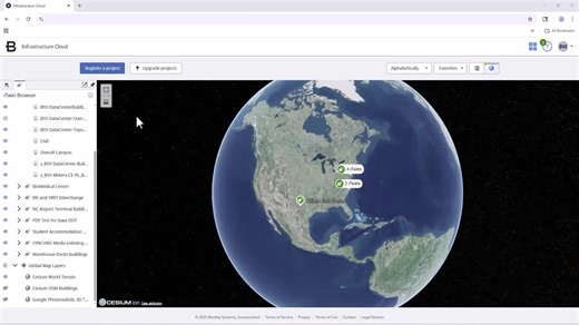 One Place to Find Them All: Bentley Infrastructure Cloud Connect