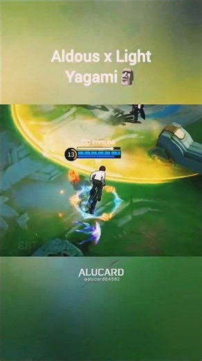 Aldous x Light Yagami 💀📖 | One Name, One Punch, One Death | MLBB #mobilelegends