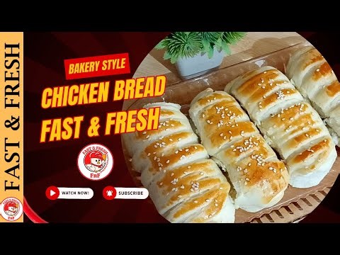 Chicken Bread Recipe (Without Oven) | Bakery Style by Fast and Fresh