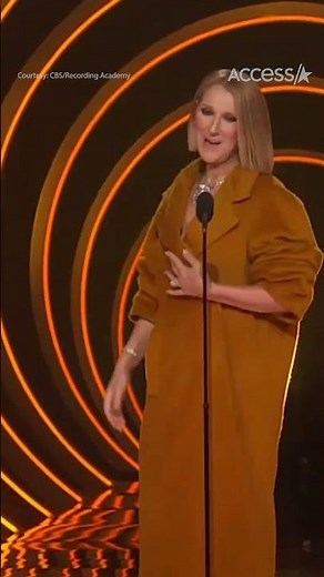 Celine Dion Makes A Surprise Appearance At 2024 Grammys Amid Health Battle #shorts