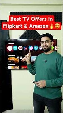 Top 10 TV Offers in Flipkart & Amazon🔥 Best 55 Inch, 43 Inch & 32 Inch TV Offers