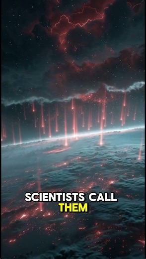 Red Sprites: The Sky’s 100-Mile Lightning Mystery #cosmicexploration #astronomy #universe