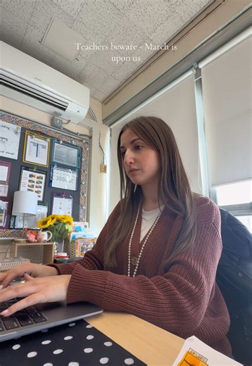 Teachers!! How are we getting through the worst month of the school year? Drop your tips 🫠 #teacher #teachinginmarch #march #humor
