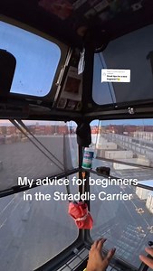 7.3K views · 421 reactions | PART 1 I was asked if I had any advice for new Straddle Carrier Operators. @trucker_gang #ila #fyp #pov #straddlecarrier #bluecollar #ilwu #themachineoperator | the_machine_operator | Facebook