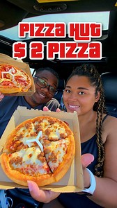 Trying Pizza Huts $2 Personal Pan Pizza ! Pizza Hut Taste With Bri #pizzahut #panpizza #foodreview #keithlee #pizza | Big Tae Eats
