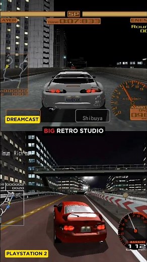 Tokyo Xtreme Racer - Dreamcast vs PlayStation 2