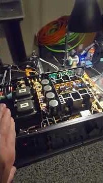 Sansui AU-717 FIXED .... cracked solder joints!!!!!