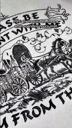 After hours ending is worth it #embroidery #foryou #fypシ #art