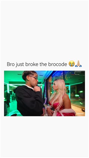 Memes and funny clips on Instagram: "“Broke bro code” isn’t just a phrase — it’s a cultural crime in the guy universe 😭. The bro code is that unspoken rulebook of loyalty, respect, and not dating your friend’s crush (you know which one). When someone breaks it, it’s less about betrayal and more about the principle — the sacred trust between bros gets shattered like cheap glass. Whether it’s snitching, stealing his girl, or siding with the enemy, breaking bro code is how friendships enter cold w
