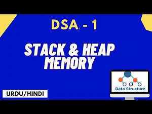 Stack And Heap memory C++ Urdu /Hindi || jawad Aslam