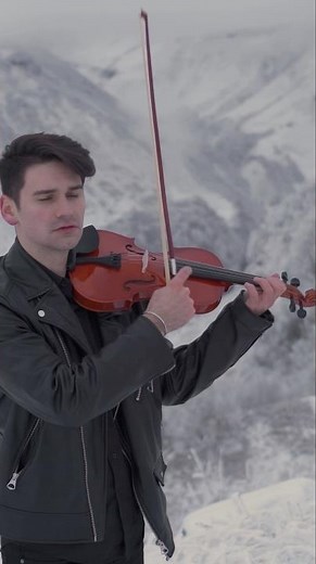 Carol of the Bells ❄️ Epic Modern Violin (Kazbegi Mountains)