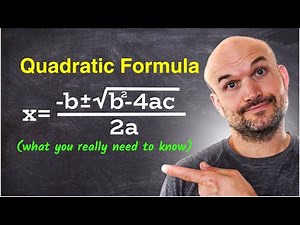 3 Rules of the Quadratic Formula You Can't Forget