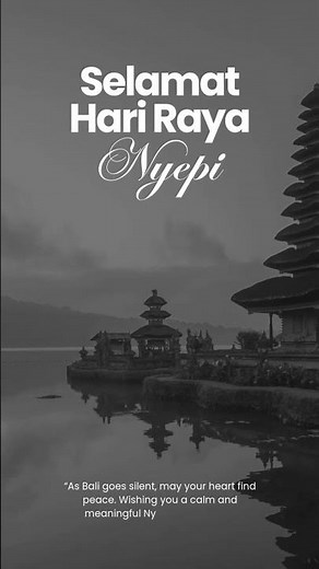 What is Nyepi in Bali 🌑 The Day of Silence Explained