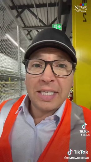 A look inside Barrhaven’s new Amazon warehouse – the largest building in Ottawa. #amazon #barrhaven #ottawa #fyp