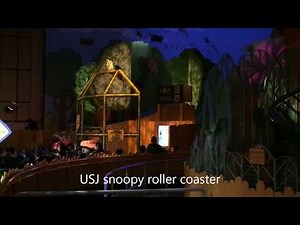 USJ snoopy roller coaster(reupload)