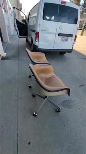 Vintage Herman Miller Eames Shell chairs