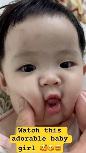 Watch this adorable baby Girl 🥰😘#adorablebaby #baby #cute #cutebaby #babyblender #babyshorts