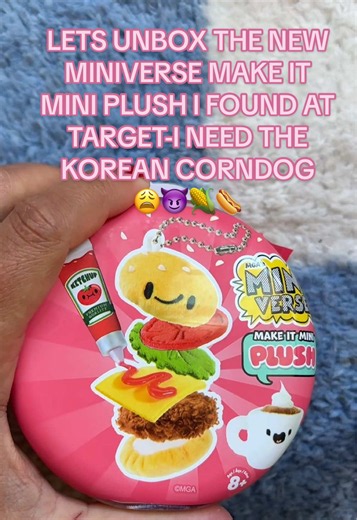 Miniverse Plush Blindbox Unboxing — Korean Corndog Reveal