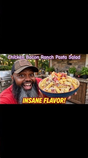 Chicken Bacon Ranch Pasta Salad