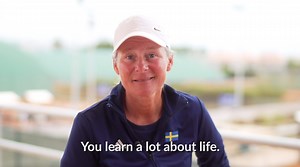 20K views · 208 reactions | “You learn a lot about life!” For Swedish senior players Eva-Lena Daun and Jan Lundahl, playing tennis aged 50+ is so much more than just a sporting occasion... #MyCourt | International Tennis Federation | Facebook