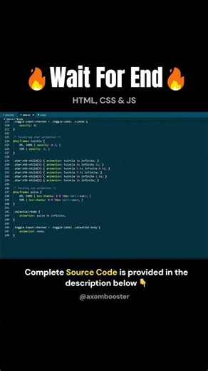 Toggle Button | HTML, CSS Nad JS