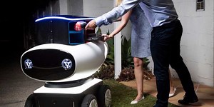 Domino’s is expected to start using these pizza-delivery robots within the next six months