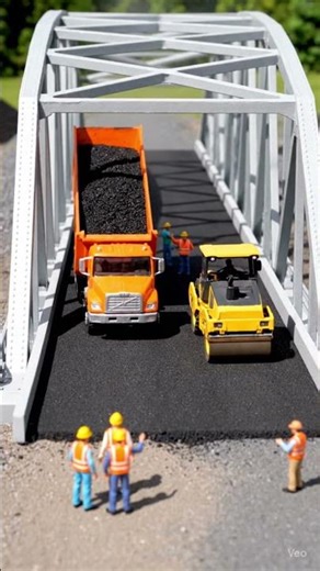 DIY Miniature Bridge Construction! #diyforkids #miniature #kidscrafts