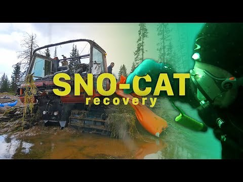 Snowcat Recovered 18-Months After Falling Through Ice!