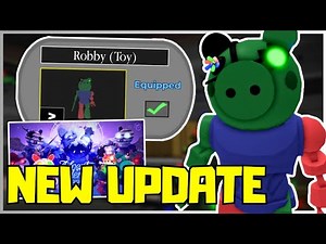 NEW TOY ROBBY SKIN IN PIGGY!! - JUMPSCARE/SHOWCASE | New Piggy Update