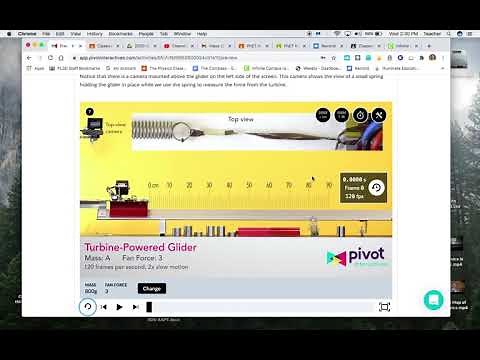 Pivot Interactives Mass and Acel tutorial