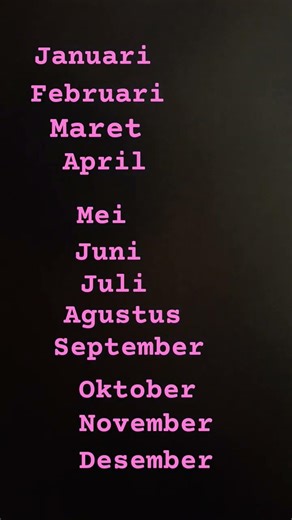 komen ya kalo aku bulan lahir nya september 2015