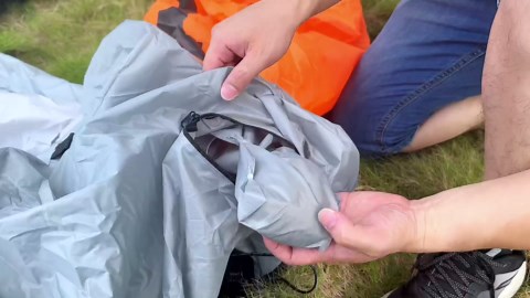 Halloween Inflatables Outdoor Decorations,7 Feet Rock Jack on Tombstone, Ghost with Pumpkin Decor, LED Lights, Blow up Lighted Yard Lawn Home