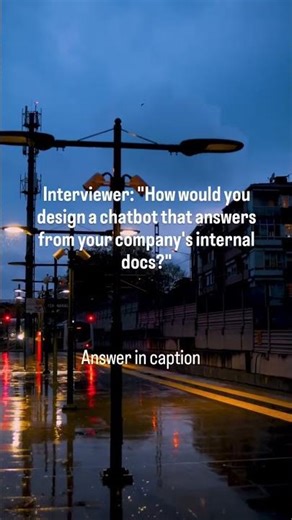 design a chatbot which answers from company's doc 🔥 #coding #system #genai #ai