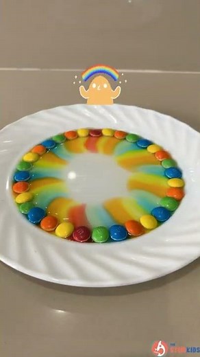 M&M's Rainbow | STEM Experiment for Kids