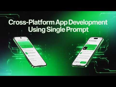 Cross platform App development Using AI