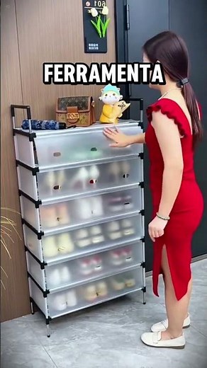 Sapateira de Porta 5 Camadas/Acomoda 20 Pares, Durável para Corredor e Quarto