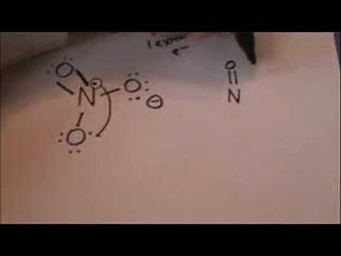 Lewis Structure - Nitrate anion