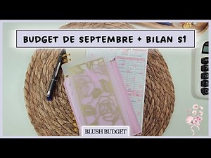 Envelope System: September Budget + Weekly Review | Blush Budget