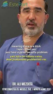 Gynecomastia vs. Muscle: The 1-Minute Home Test