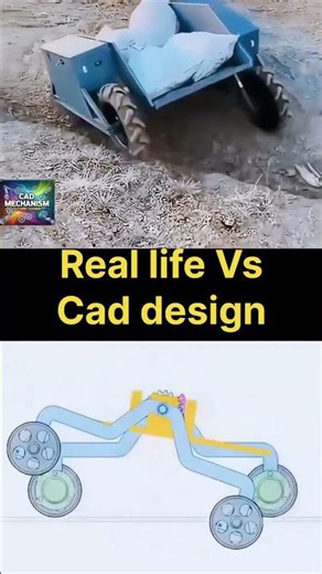 The Rocker-Bogie Suspension in Action: CAD Design vs. Real-World Application