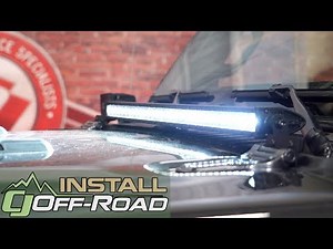 2018-2020 Jeep Wrangler JL: Rough Country 30" LED Hood Light Bar Kit Install