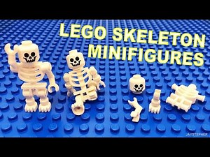 What Makes A LEGO Minifigure Skeleton - Brick Exploration