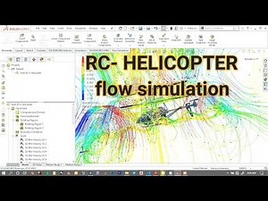 HELICOPTER USING SOLIDWORKS Part-14-(CFD Analysis) [2020]