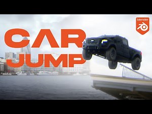 Tutorial: How to Animate a Car Jump in Blender // Launch Control