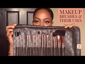 Basic Makeup Brushes And Their Uses (Beginner-Friendly) | Omobola Missglam