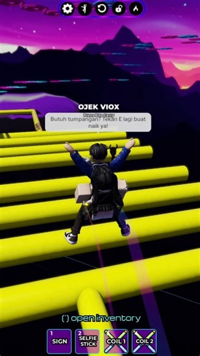 Magina on Instagram: "yang muncak pake ava bocil, dontol, dan gampang emosi, sini merapat 🌠 Mount Viox Link map ada di bioku tempat jajan robuxku @golroblox_"