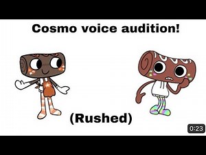 COSMO VOICE ACTING AUDITION (RUSHED) ‪@DandysWorld_SisAndBro‬