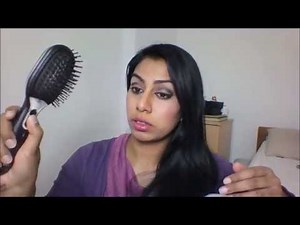 Hair review: Braun Iontech satin hairbrush review and video demo